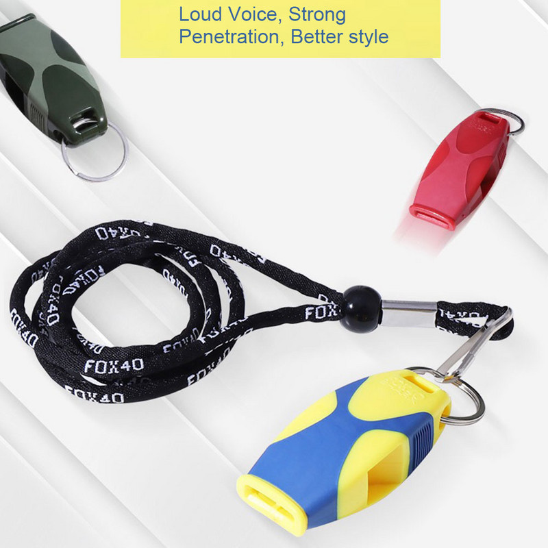 ABS υψηλής συχνότητας Decibel Coreless Whistle για PE Teachers Διαγωνισμοί Διαιτητών