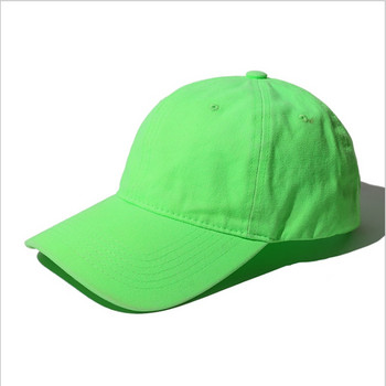 Дамски бонбонени цветове татко шапка регулируема сянка лятна пране движение на открито памучна ретро бейзболна шапка слънцезащита Snapback