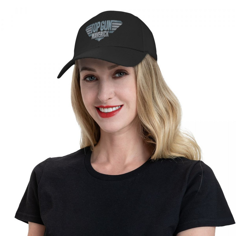 Klassikaline Top Gun Mavericki pesapallimüts naiste meeste kohandatud reguleeritav täiskasvanutele mõeldud isamüts välitingimustes snapback mütsid Truckeri mütsid