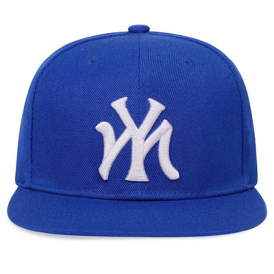 Divatos férfi baseballsapka Letter MY Hímzősapkák Női Nyáron Állítható napsapka Pamut hip-hop Snapback Kalapok gorras