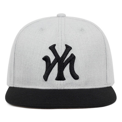 Divatos férfi baseballsapka Letter MY Hímzősapkák Női Nyáron Állítható napsapka Pamut hip-hop Snapback Kalapok gorras