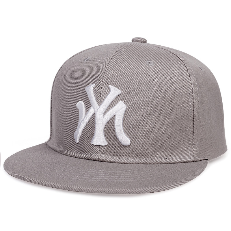 Divatos férfi baseballsapka Letter MY Hímzősapkák Női Nyáron Állítható napsapka Pamut hip-hop Snapback Kalapok gorras