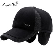Téli fülvédő Férfi Gyapjú Baseballsapka Női Patchwork Vastagabb Snapback Napkalap Kültéri Hip Hop Baseball Kalapok Kazetta