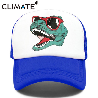 CLIMATE Jurassic Dinosaur Truckeri müts Meeste naljakas ja lahe müts Jurassic Cool must võrguga lahe müts lastele täiskasvanutele