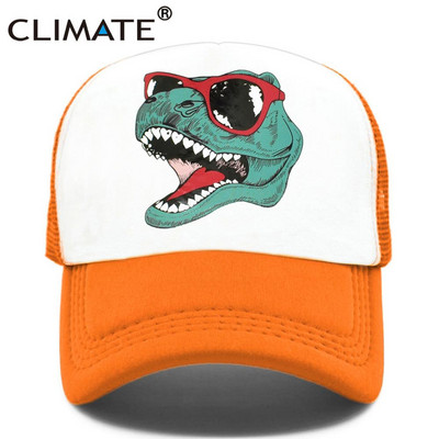 CLIMATE Jurassic Dinosaur Truckeri müts Meeste naljakas ja lahe müts Jurassic Cool must võrguga lahe müts lastele täiskasvanutele
