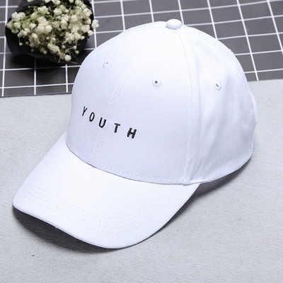 Suvine pesapallimüts Uus Puuvillane Meeste Müts Noorte Kirjatrükk Tikand Solid Unisex Päikesekübar Naiste Meeste Mütsid Snapback Hip Hop Müts