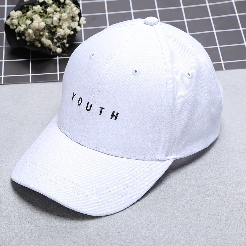 Suvine pesapallimüts Uus Puuvillane Meeste Müts Noorte Kirjatrükk Tikand Solid Unisex Päikesekübar Naiste Meeste Mütsid Snapback Hip Hop Müts