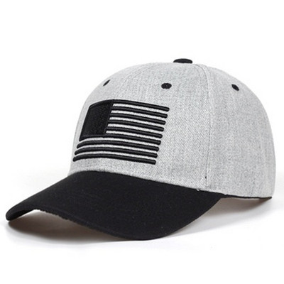 Uus mood puuvillane pesapallimüts Bone Meeste taktikaline armee sõjaline isamüts Ameerika Ühendriikide lipp Hip-hop müts Sport veoautode mütsid gorras