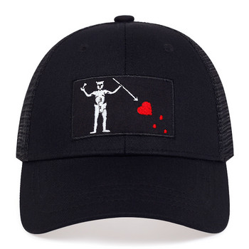 Navy Seal Team Pirate Trident Tactical Mesh Κέντημα καπέλο μπέιζμπολ LOGO Υψηλής ποιότητας βαμβακερό γυναικείο καπέλο