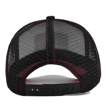 Υψηλής ποιότητας ανδρικά και γυναικεία καπέλα μπέιζμπολ Fish Bone Κεντημένα καπέλα Snapback Καλοκαιρινή μόδα Hip Hop Dad Trucker Διχτυωτό καπό