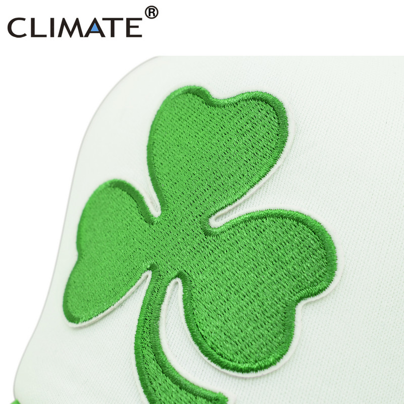 CLIMATE Shamrocks Trucker sapka St. Patrick`s Day zöld sapka Írország Irish Lucky Shamrocks sapka St. Patrick hálós sapka Írország számára