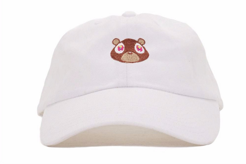 Pălărie de tată Kanye West Ye Bear, șapcă de baseball minunată de vară pentru bărbați, femei, șapci snapback, unisex, eliberare exclusivă, pălărie hip hop, stil fierbinte