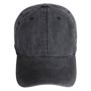 Ανδρικό καπέλο μπέιζμπολ μονόχρωμο καπέλο μπέιζμπολ Trucker Outdoor Sunshade καπέλο Γυναικείο ρυθμιζόμενο καπέλο μπέιζμπολ με πόρπη