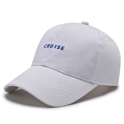Naiste pesapallimüts Kpop roheline tikandid Letter CRUISE Hip-hop naiste aksessuaarid Meeste pesapallimüts naistele Snapback Cotton