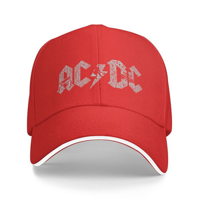 Isikupärastatud AC DC Albumid Rock Roll Pesapallimüts Välitingimustes Naiste Meeste Reguleeritav Heavy Metal Band Muusika Isamüts Sügis