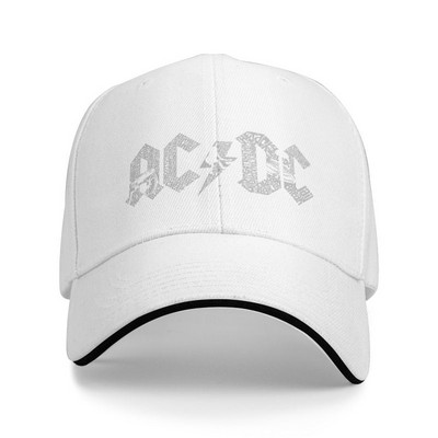 Isikupärastatud AC DC Albumid Rock Roll Pesapallimüts Välitingimustes Naiste Meeste Reguleeritav Heavy Metal Band Muusika Isamüts Sügis
