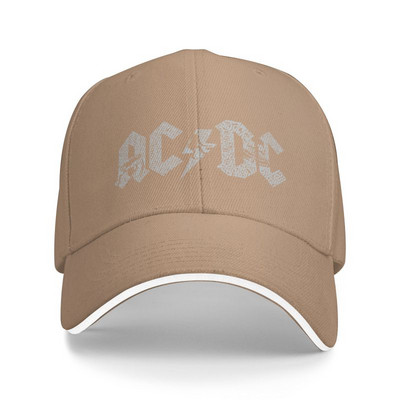 Isikupärastatud AC DC Albumid Rock Roll Pesapallimüts Välitingimustes Naiste Meeste Reguleeritav Heavy Metal Band Muusika Isamüts Sügis