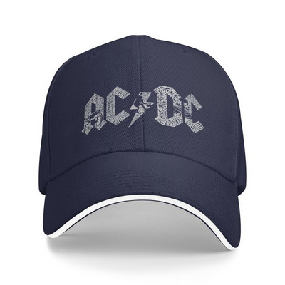Isikupärastatud AC DC Albumid Rock Roll Pesapallimüts Välitingimustes Naiste Meeste Reguleeritav Heavy Metal Band Muusika Isamüts Sügis