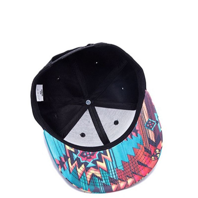 2021 Új női hip-hop virág sapka karimájú színes mintás baseball sapka egyenes csat férfi snapback sapka szabadtéri sport napkalap