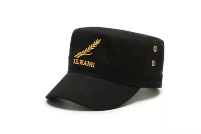 Karinė kepurė Red Star Siuvinėjimo kepurė Karinė skrybėlė Armijos žalia plokščios kepurės vyrams Moterų vintage Bone Vyriška Moteriška armijos kepurė nuo saulės