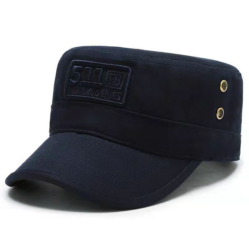 Karinė kepurė Red Star Siuvinėjimo kepurė Karinė skrybėlė Armijos žalia plokščios kepurės vyrams Moterų vintage Bone Vyriška Moteriška armijos kepurė nuo saulės