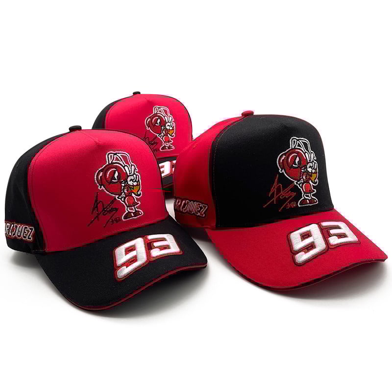 Új kültéri sportárnyékoló 93 Baseball sapka divatos 3D hímzés Hangya állítható hip-hop sapka férfiaknak és nőknek