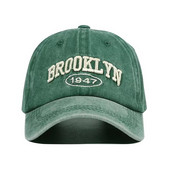 Mood Mehed Naised Brooklyn Tikand Pestud puuvillane müts Gorras Snapback mütsid Pesapallimütsid isamüts õues reisimütsikaskett