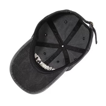 Модни мъже, жени Brooklyn Embroidery Washed Cotton Caps Gorras Snapback Caps Baseball Caps Dad Cap Outdoors Travel Hat Casquette