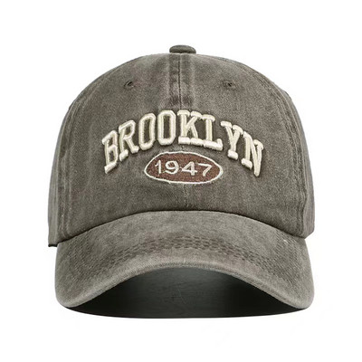 Mood Mehed Naised Brooklyn Tikand Pestud puuvillane müts Gorras Snapback mütsid Pesapallimütsid isamüts õues reisimütsikaskett