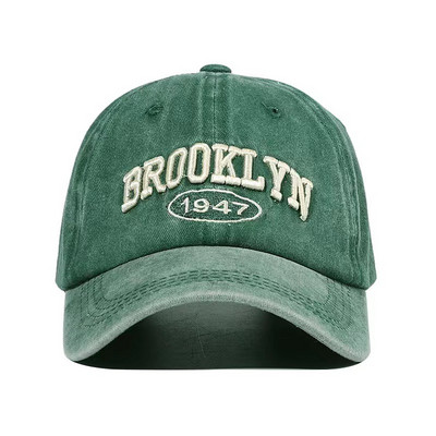 Mood Mehed Naised Brooklyn Tikand Pestud puuvillane müts Gorras Snapback mütsid Pesapallimütsid isamüts õues reisimütsikaskett