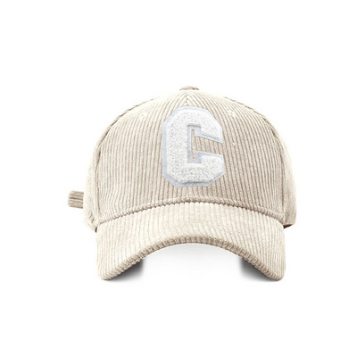 Corduroy téli sapka női baseball sapka törölköző hímzés férfi sapka női Snapback hip-hop retro pamut sima farmer BQM189