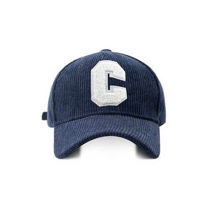 Corduroy téli sapka női baseball sapka törölköző hímzés férfi sapka női Snapback hip-hop retro pamut sima farmer BQM189