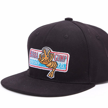 Ρυθμιζόμενο καπέλο μπέιζμπολ bubba gump shrimp co. καπέλο κεντημένο δάσος καπέλα στολή καπέλο γαρίδας καπέλο από βαμβακερό διχτυωτό καπάκι