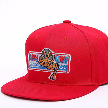 Ρυθμιζόμενο καπέλο μπέιζμπολ bubba gump shrimp co. καπέλο κεντημένο δάσος καπέλα στολή καπέλο γαρίδας καπέλο από βαμβακερό διχτυωτό καπάκι