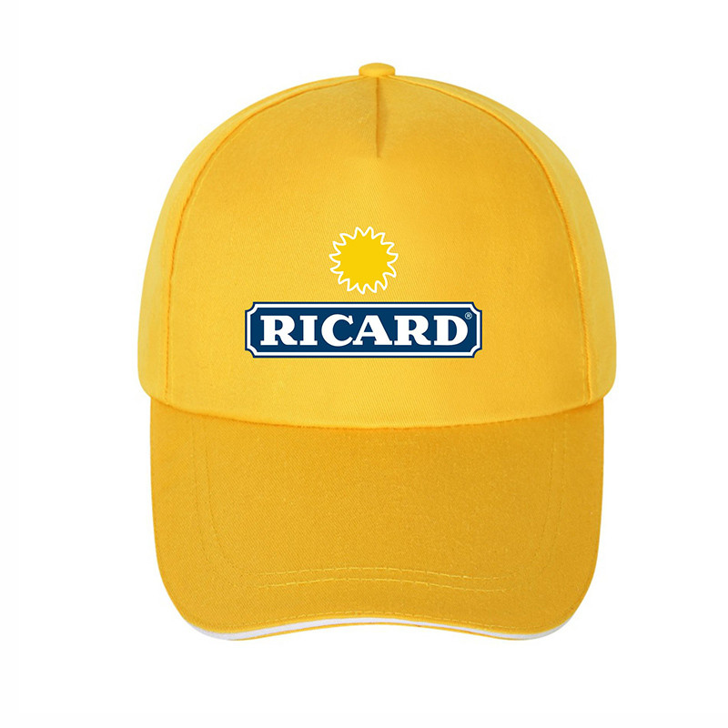 2022 Divat Ricard Baseball Sportsapkák Nyári Alkalmi Cool Állítható Férfi Női Outdoor Snapback Kalap napvédő sisak napvédő sapka