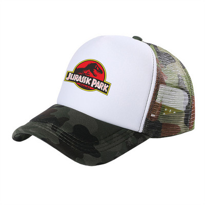 Jurassic Park Dinosaurus Mees Trucker Mütsid Meeste Naljakas Müts Mood Pesapallimüts Suvine Mees Naine Võrkmütsid