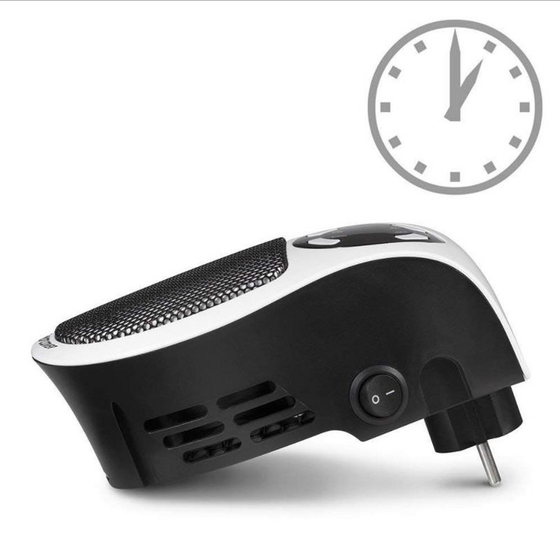 Mini încălzitor electric de aer cu priză de perete 110-220V Suflantă caldă puternică Ventilator de încălzire rapidă pentru acasă, birou, aragaz, radiator, încălzitor de cameră