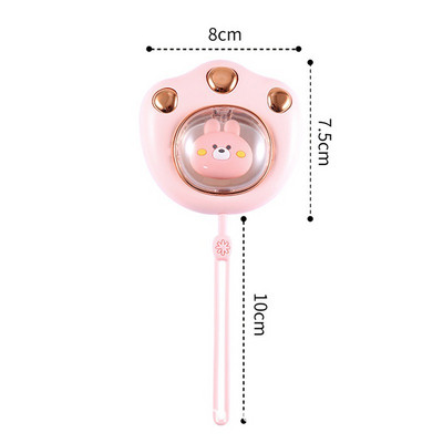 Įkraunamas elektrinis rankų šildytuvas USB šildytuvas Mini mielas Cat Claw Power banko šildytuvas, skirtas žiemos lauke kelionėms pėsčiomis