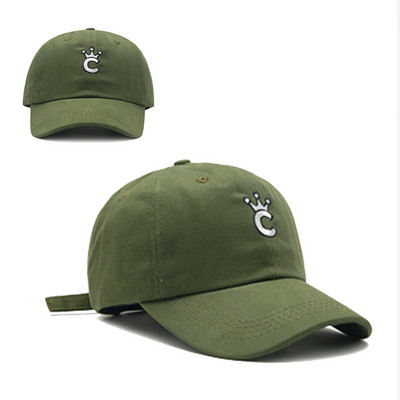Pălărie verde, broderie 3D, pop coreeană, hip-hop, pălărie de vară, șapcă de baseball pentru bărbați, snapback, fluorescentă, pălărie pentru femei, pălărie de soare din bumbac