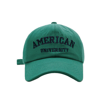 Pălărie verde, broderie 3D, pop coreeană, hip-hop, pălărie de vară, șapcă de baseball pentru bărbați, snapback, fluorescentă, pălărie pentru femei, pălărie de soare din bumbac