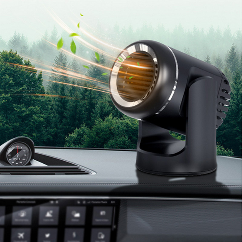 12V 130W automobilio šildytuvo atitirpinimo mini elektrinis šildytuvas, skirtas automobilio greito šildymo ventiliatoriui, automobiliniam priekiniam stiklui, aprasojimo šalintuvui, atitirpinimo šildytuvui