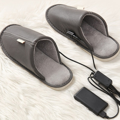 Ηλεκτρικός θερμαντήρας ποδιών 3 Gear USB Παντόφλες γρήγορης θέρμανσης Θερμαντικός θερμαντήρας ποδιών Παπούτσια θέρμανσης για κάτω από το γραφείο γραφείου σπιτιού
