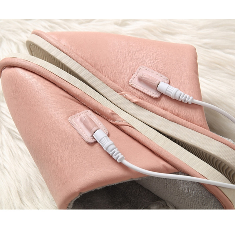 3 pavarų elektrinis pėdų šildytuvas, USB greito kaitinimo šlepetės, šildomos pėdų šildytuvas, šildomi batai, skirti biurui po stalu