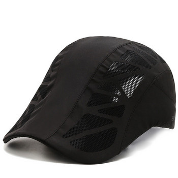 Αθλητικό καπέλο μπέιζμπολ ανδρικό, βαμβακερό πλέγμα απλού στυλ, αναπνεύσιμο καπέλο για ενήλικες Καλοκαίρι για τρέξιμο