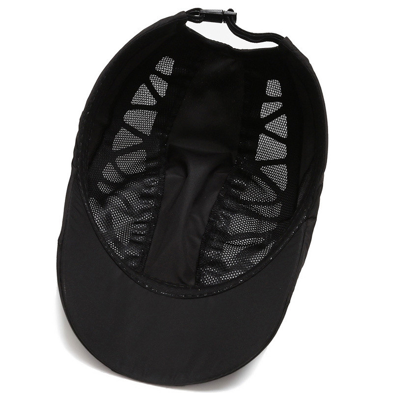 Sportinė beisbolo kepurė vyriška medvilninio tinklelio paprasto stiliaus greitai džiūstanti skėčia nuo saulės kvėpuojanti skrybėlė suaugusiems vasaros bėgimo kepurė
