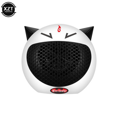 Pārnēsājams mājsaimniecības sildītājs mini galda sildītājs biroja un kopmītņu galddatora mini termiskais ventilators elektriskais sildītājs