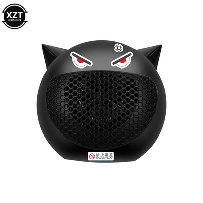 Pārnēsājams mājsaimniecības sildītājs mini galda sildītājs biroja un kopmītņu galddatora mini termiskais ventilators elektriskais sildītājs