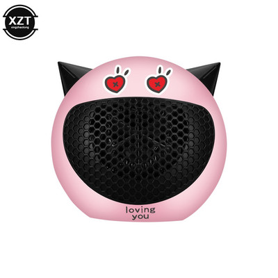 Pārnēsājams mājsaimniecības sildītājs mini galda sildītājs biroja un kopmītņu galddatora mini termiskais ventilators elektriskais sildītājs