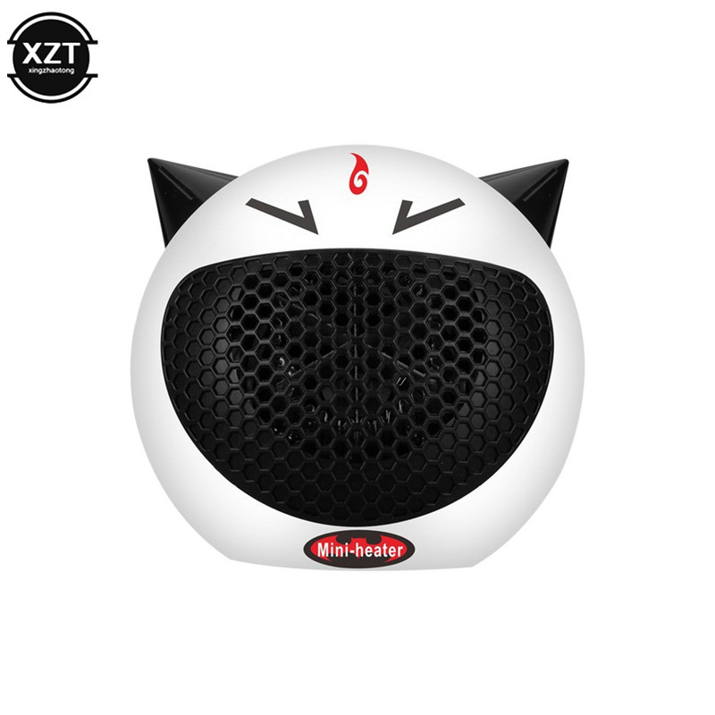 Pārnēsājams mājsaimniecības sildītājs mini galda sildītājs biroja un kopmītņu galddatora mini termiskais ventilators elektriskais sildītājs