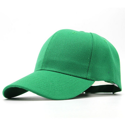 Unisex laisvalaikio beisbolo kepuraitės Vienspalvės Snapback kepurė Poliesterio skydelis nuo saulės Reguliuojamas Vyrų Moterų Hip Hop Skrybėlė Trucker Tė